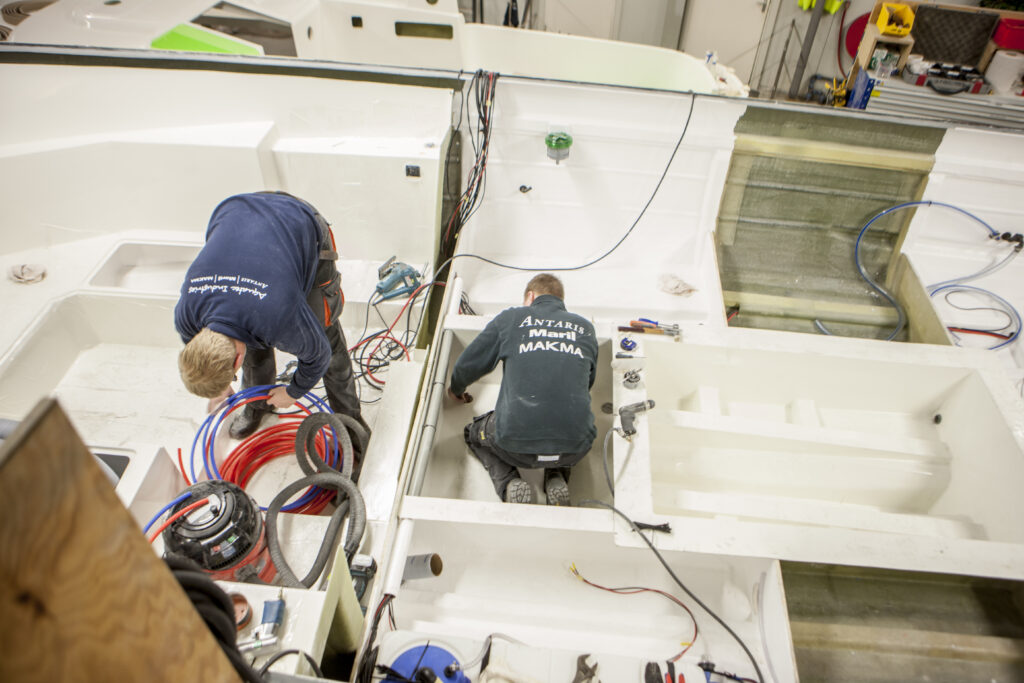 Productieproces Makma sloep